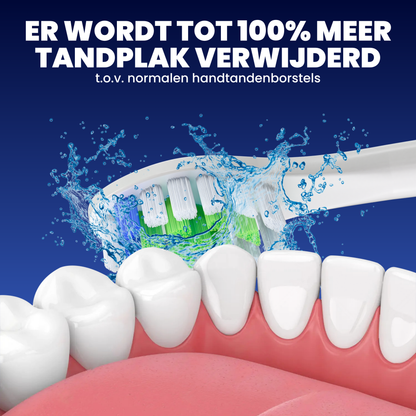 Opzetborstels geschikt voor Philips Sonicare - Normale Borstelharen - Wit - 40 Stuks